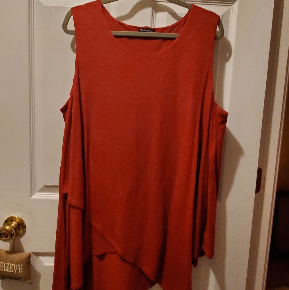 NWOT New Directions Sleeveless Tunic/Tank Size 2X